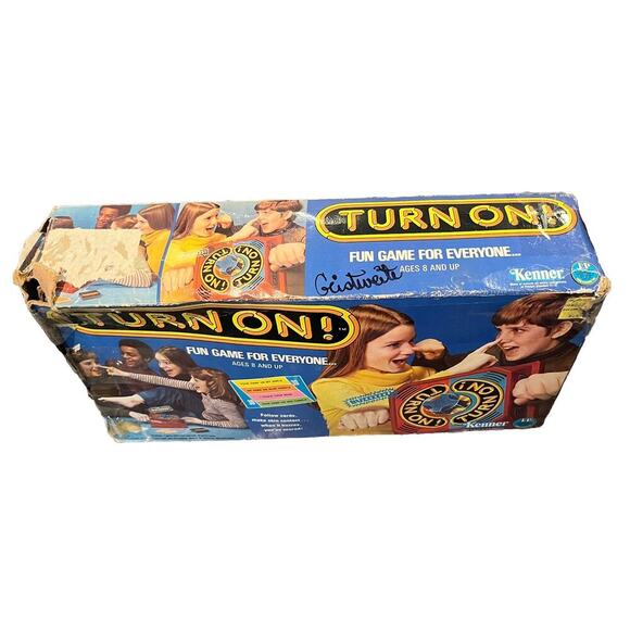 VTG 1977 Kenner Turn On Board Game General Mills 100% Complete! In Box! Nice! - Picture 2 of 6